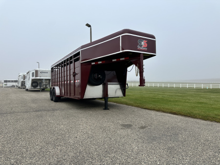 New 2026 S&S Manufacturing 20' GN Stock / Stock Combo Trailer