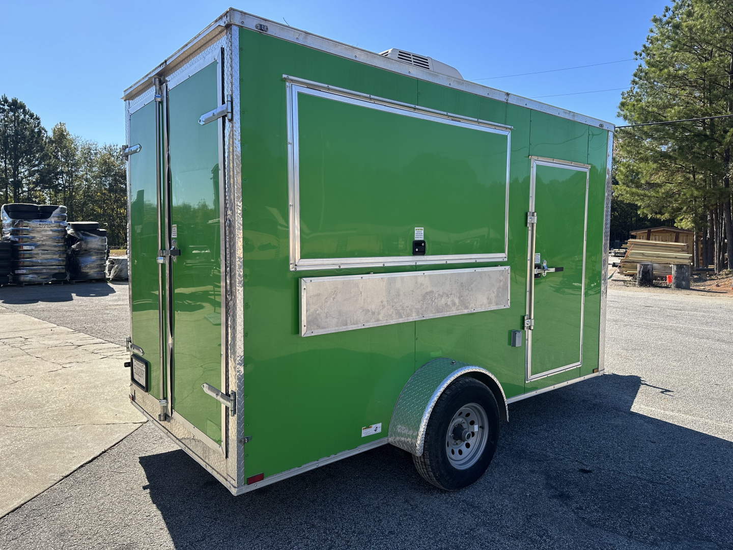 Used USED 2023 QUALITY CARGO 6X12 5K CONCESSION TRAILER ($1,085 DOWN ON RTO)