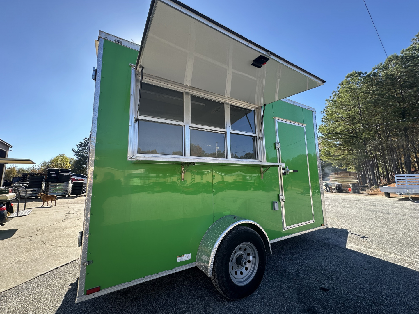 Used USED 2023 QUALITY CARGO 6X12 5K CONCESSION TRAILER ($1,085 DOWN ON RTO)