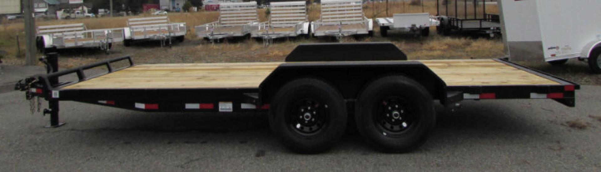 New 2026 Delco Trailers C418A62ESPK Car Hauler 83x18