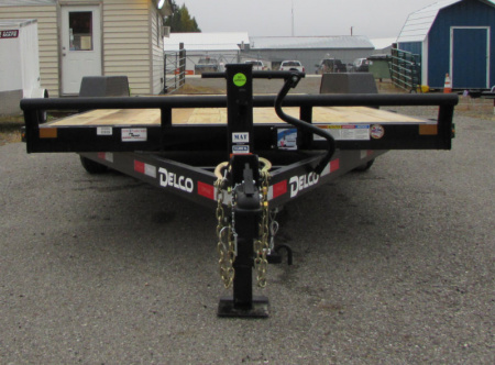 New 2026 Delco Trailers C418A62ESPK Car Hauler 83x18