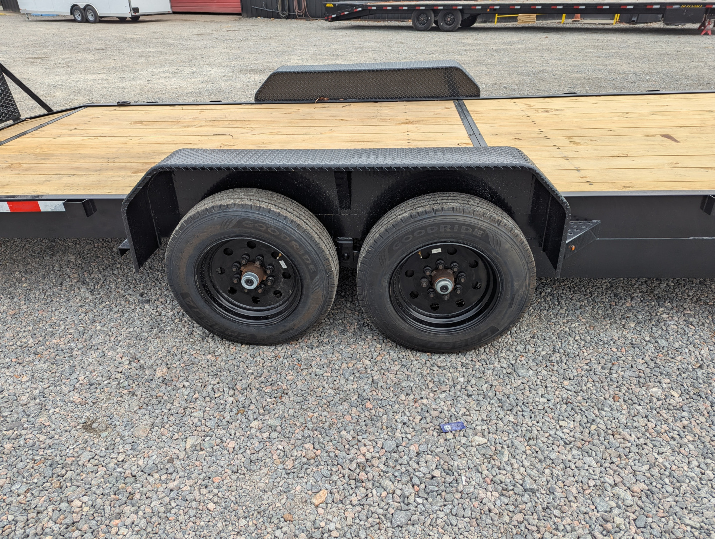 New 2026 Down 2 Earth Trailers 24ft 17.5K w/ Fold Up Ramps Equipment Trailer