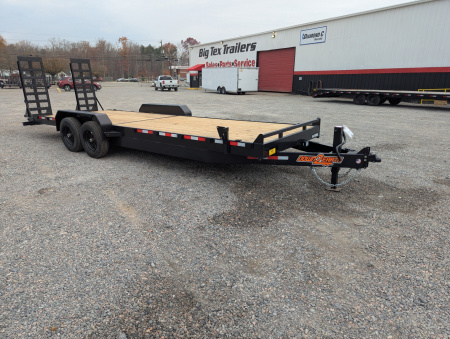 New 2026 Down 2 Earth Trailers 24ft 17.5K w/ Fold Up Ramps Equipment Trailer