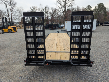 New 2026 Down 2 Earth Trailers 24ft 17.5K w/ Fold Up Ramps Equipment Trailer