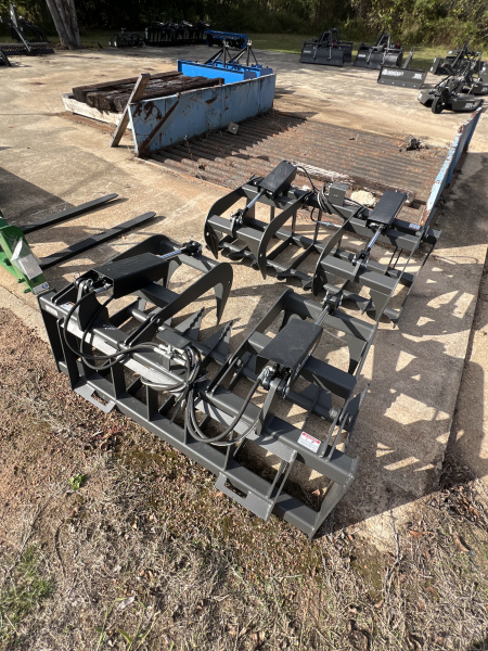 New 2025 IronCraft ERG60-60' ECO DUAL CYL ROOT GRAPPLE Implements