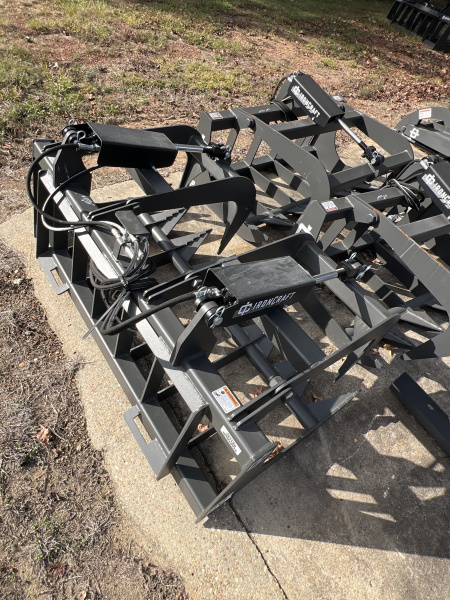 New 2025 IronCraft ERG30-60" ECO DUAL CYL ROOT GRAPPLE Implements