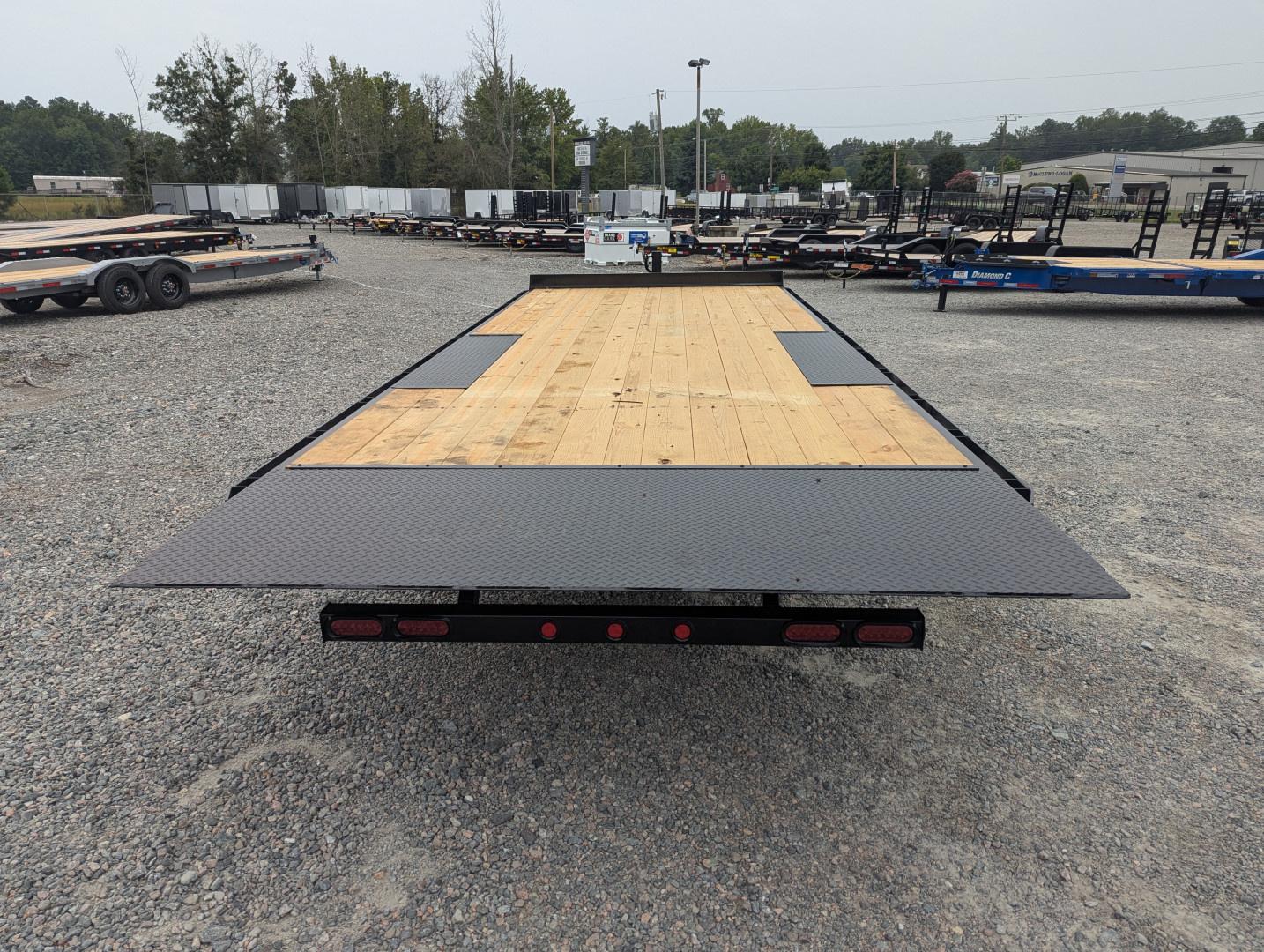 New 2026 Down 2 Earth Trailers 22ft Deckover Tilt Trailer