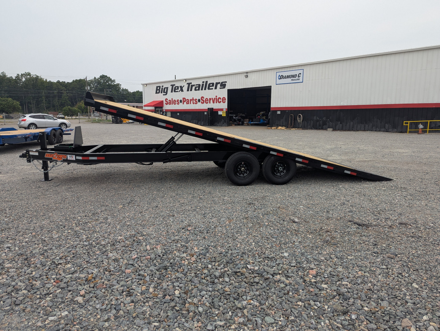 New 2026 Down 2 Earth Trailers 22ft Deckover Tilt Trailer