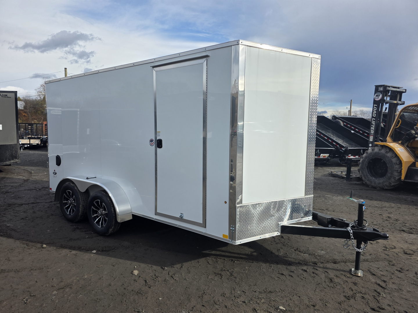 New 2026 Look Trailers ST DLX 7X14 7K - RAMP Cargo / Enclosed Trailer