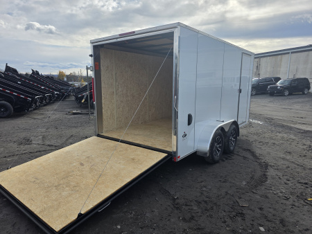 New 2026 Look Trailers ST DLX 7X14 7K - RAMP Cargo / Enclosed Trailer