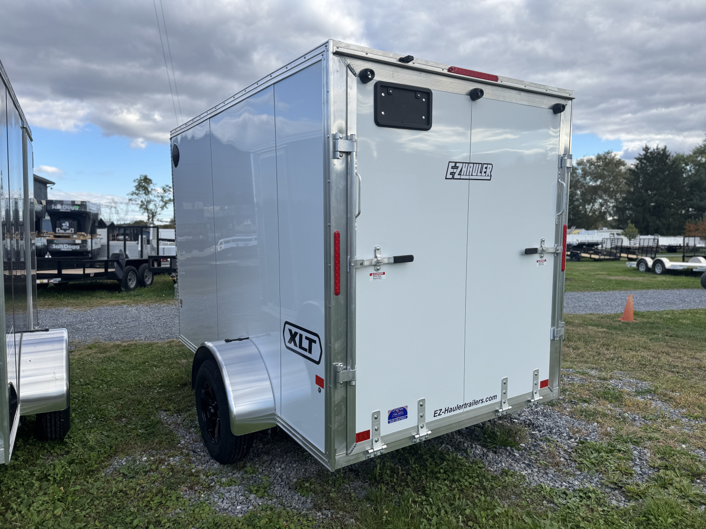 New 2026 E-Z Hauler XLT PRO 6x10 Single Axle Enclosed 6'4" Interior Height 2990 LB Cargo / Enclosed Trailer EXTRA HEIGHT FREE ALUMINUM WHEEL UPGRADE