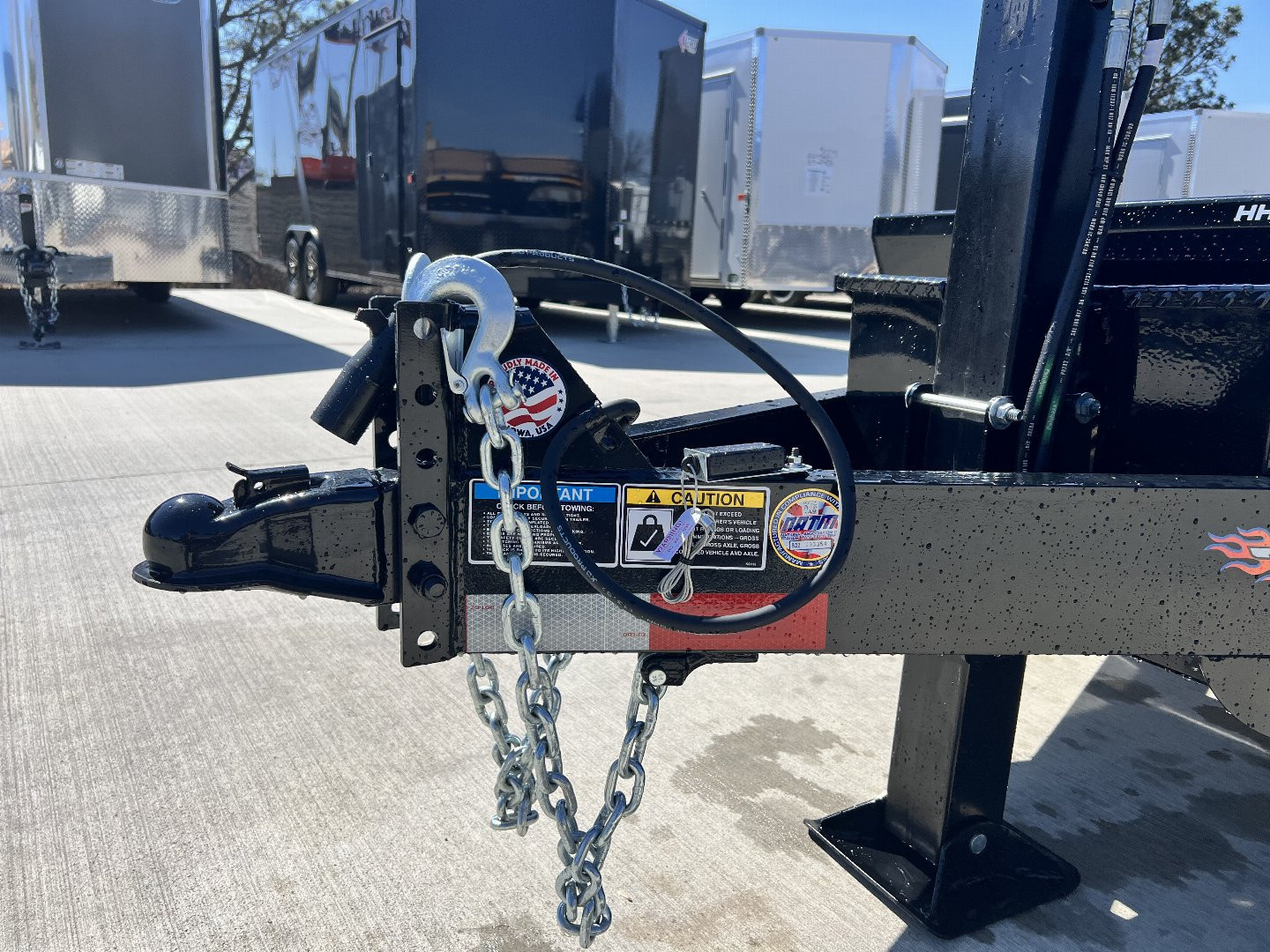 New NEW 2026 H&H Speedloader 24’ POWER TILTbed flatbed Trailer 2-7000 lb axles =14K Hydraulic JACK