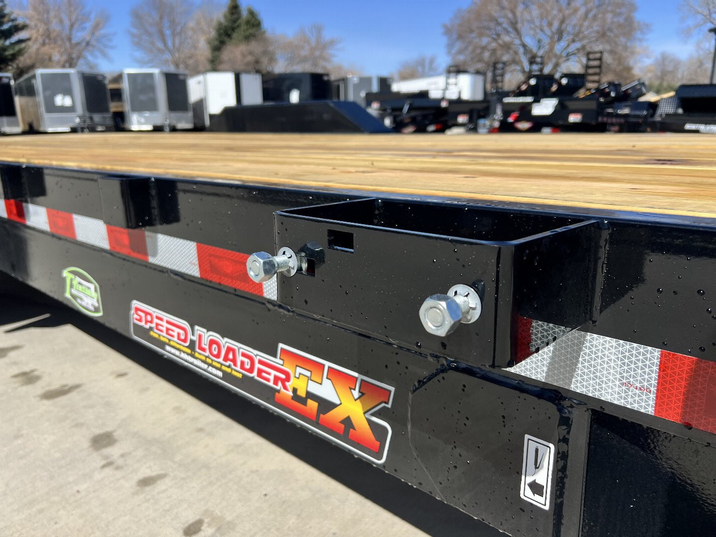 New NEW 2026 H&H Speedloader 24’ POWER TILTbed flatbed Trailer 2-7000 lb axles =14K Hydraulic JACK