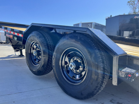 New NEW 2026 H&H Speedloader 24’ POWER TILTbed flatbed Trailer 2-7000 lb axles =14K Hydraulic JACK
