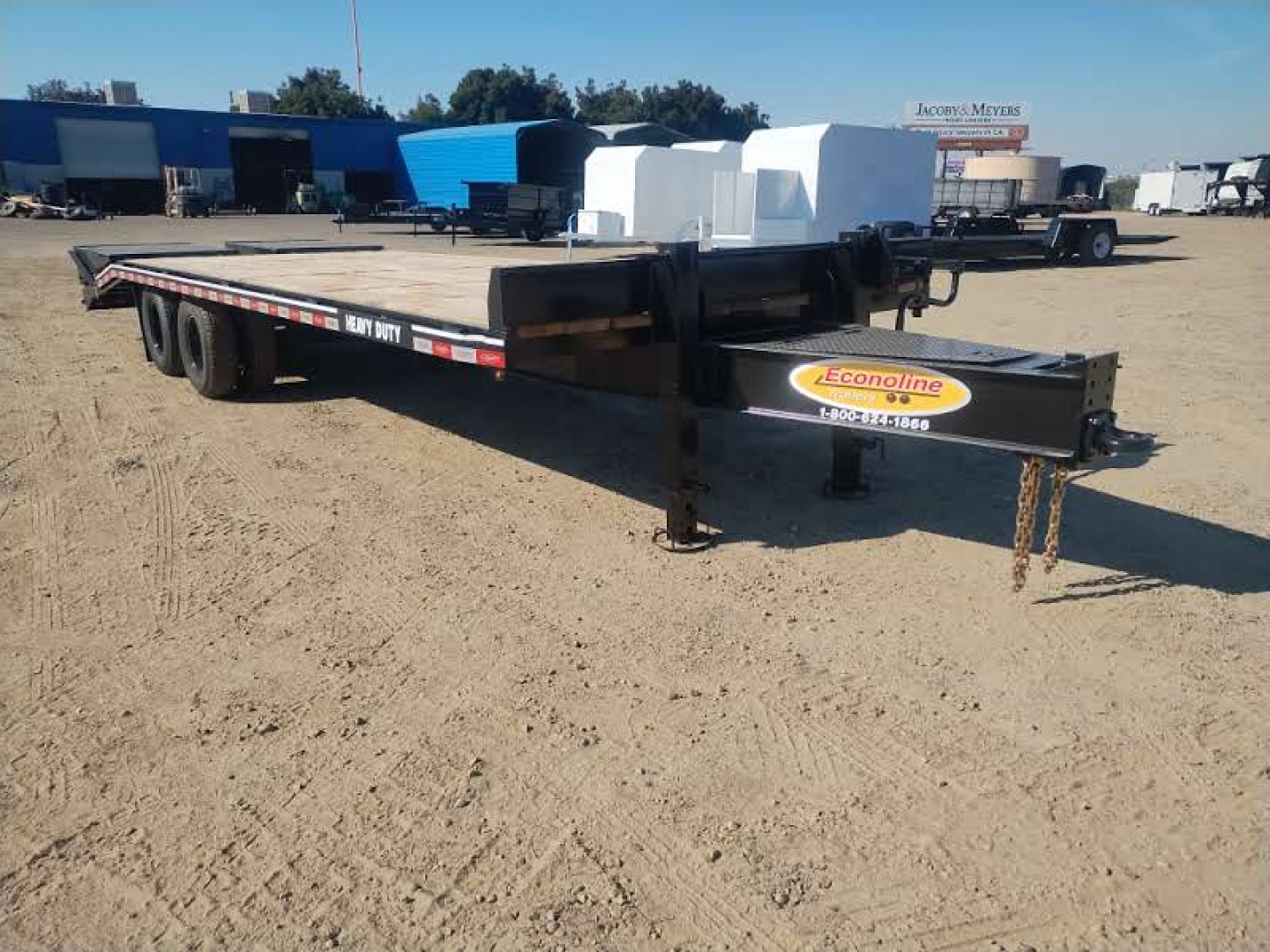 New 2025 Econoline 8x20+6 Heavy Duty Equipment Trailer GVWR 25,500