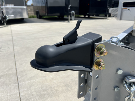 New NEW 2026 H&H Speedloader ALUMINUM EXTRA WIDE HYDRAULIC Jack 24’ POWER TILTbed flatbed Trailer 2-7000 lb axles =14K