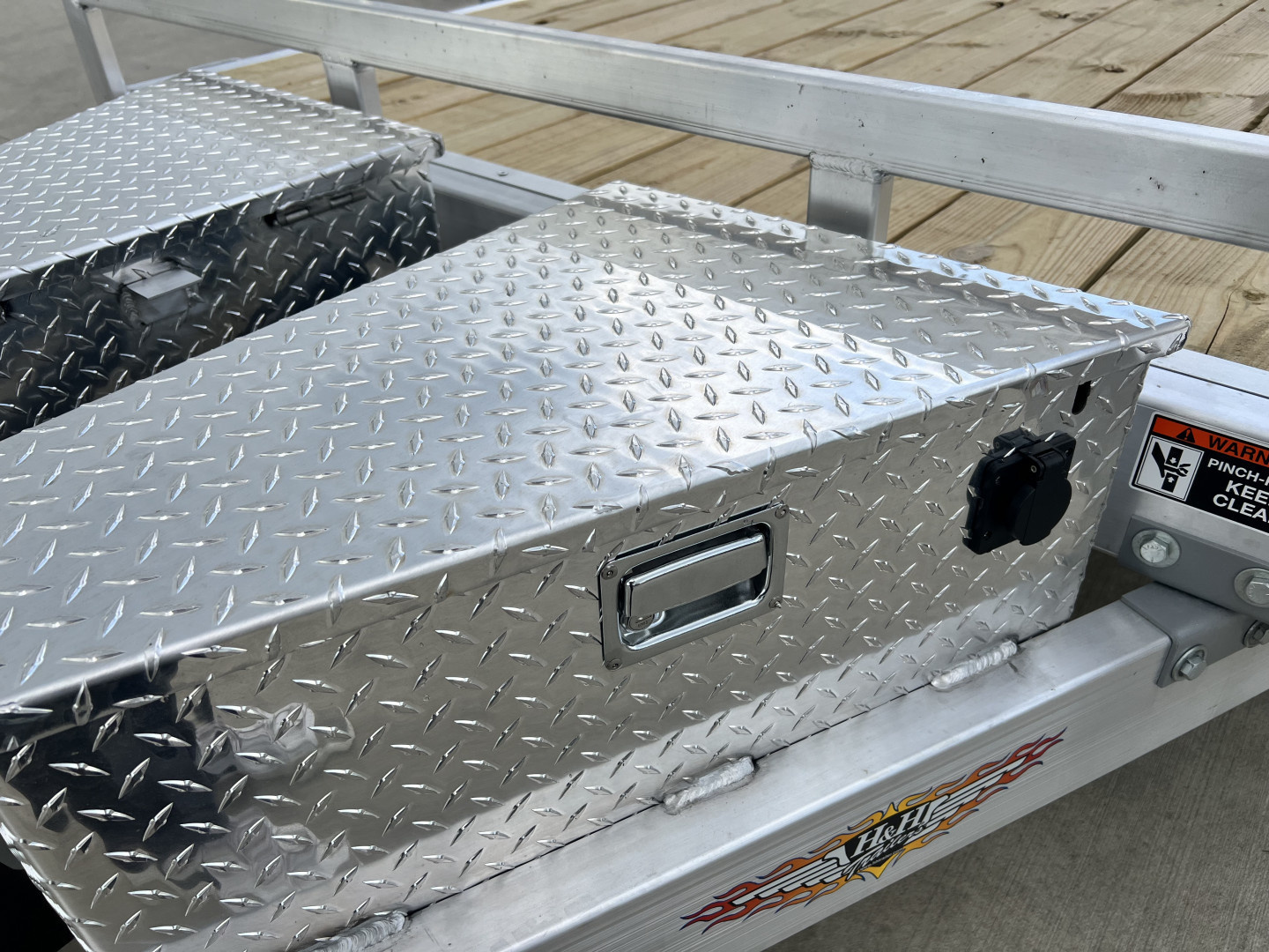 New NEW 2026 H&H Speedloader ALUMINUM 20’ POWER TILT 2-3500 lb axles=7K Tilt Trailer