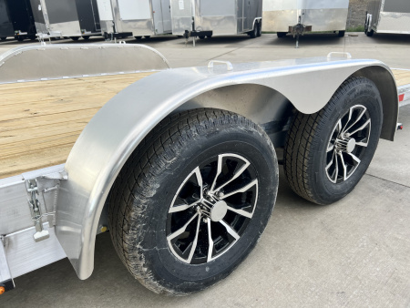 New NEW 2026 H&H Speedloader ALUMINUM 20’ POWER TILT 2-3500 lb axles=7K Tilt Trailer