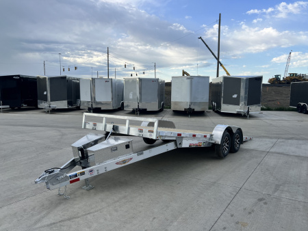 New NEW 2026 H&H Speedloader ALUMINUM 20’ POWER TILT 2-3500 lb axles=7K Tilt Trailer