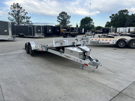 New NEW 2026 H&H Speedloader ALUMINUM 20’ POWER TILT 2-3500 lb axles=7K Tilt Trailer