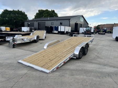 New NEW 2026 H&H Speedloader ALUMINUM 20’ POWER TILT 2-3500 lb axles=7K Tilt Trailer