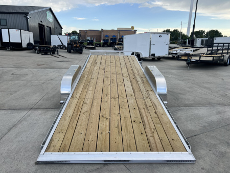 New NEW 2026 H&H Speedloader ALUMINUM 20’ POWER TILT 2-3500 lb axles=7K Tilt Trailer