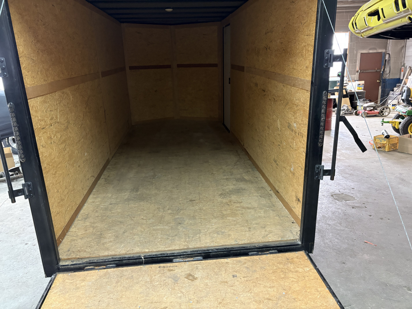Used 2025 Sawyer Trailers Cargo 7x16x84 7k Cargo / Enclosed Trailer