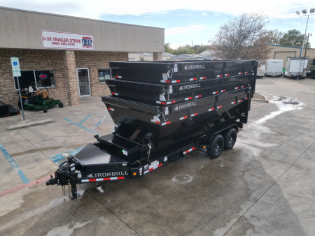 New 2026 Iron Bull DBB 16’x83” Rolloff package Dump Trailer