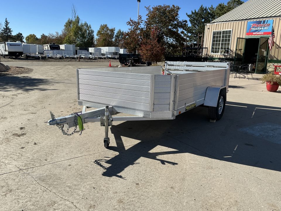 Used 2024 Aluma 7712H-S-BT Utility Trailer