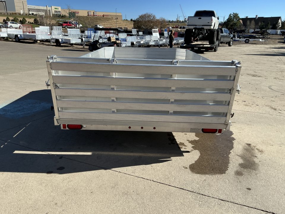 Used 2024 Aluma 7712H-S-BT Utility Trailer