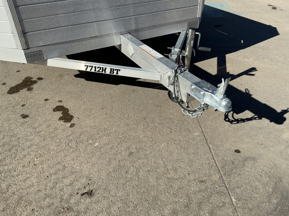 Used 2024 Aluma 7712H-S-BT Utility Trailer