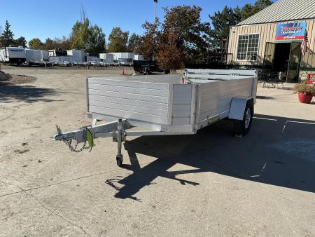 Used 2024 Aluma 7712H-S-BT Utility Trailer