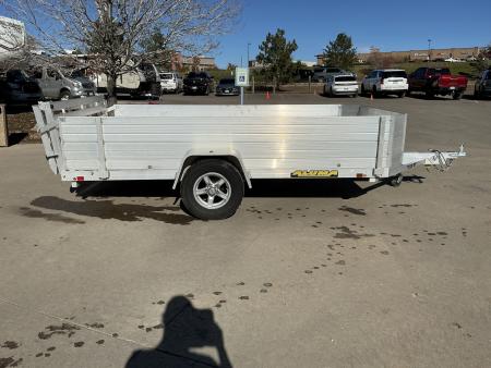 Used 2024 Aluma 7712H-S-BT Utility Trailer