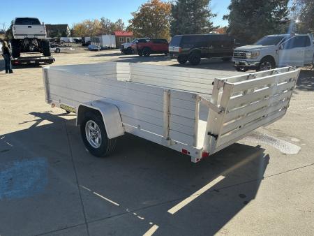 Used 2024 Aluma 7712H-S-BT Utility Trailer