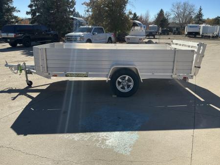 Used 2024 Aluma 7712H-S-BT Utility Trailer