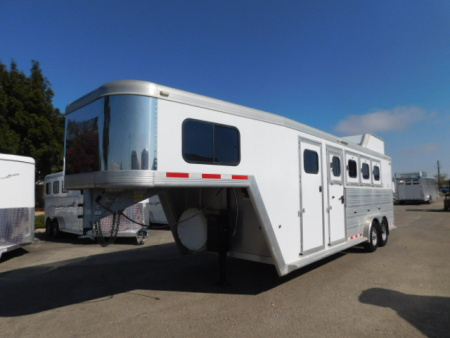 Used 2014 Cimarron Trailers 4H GN Horse Trailer