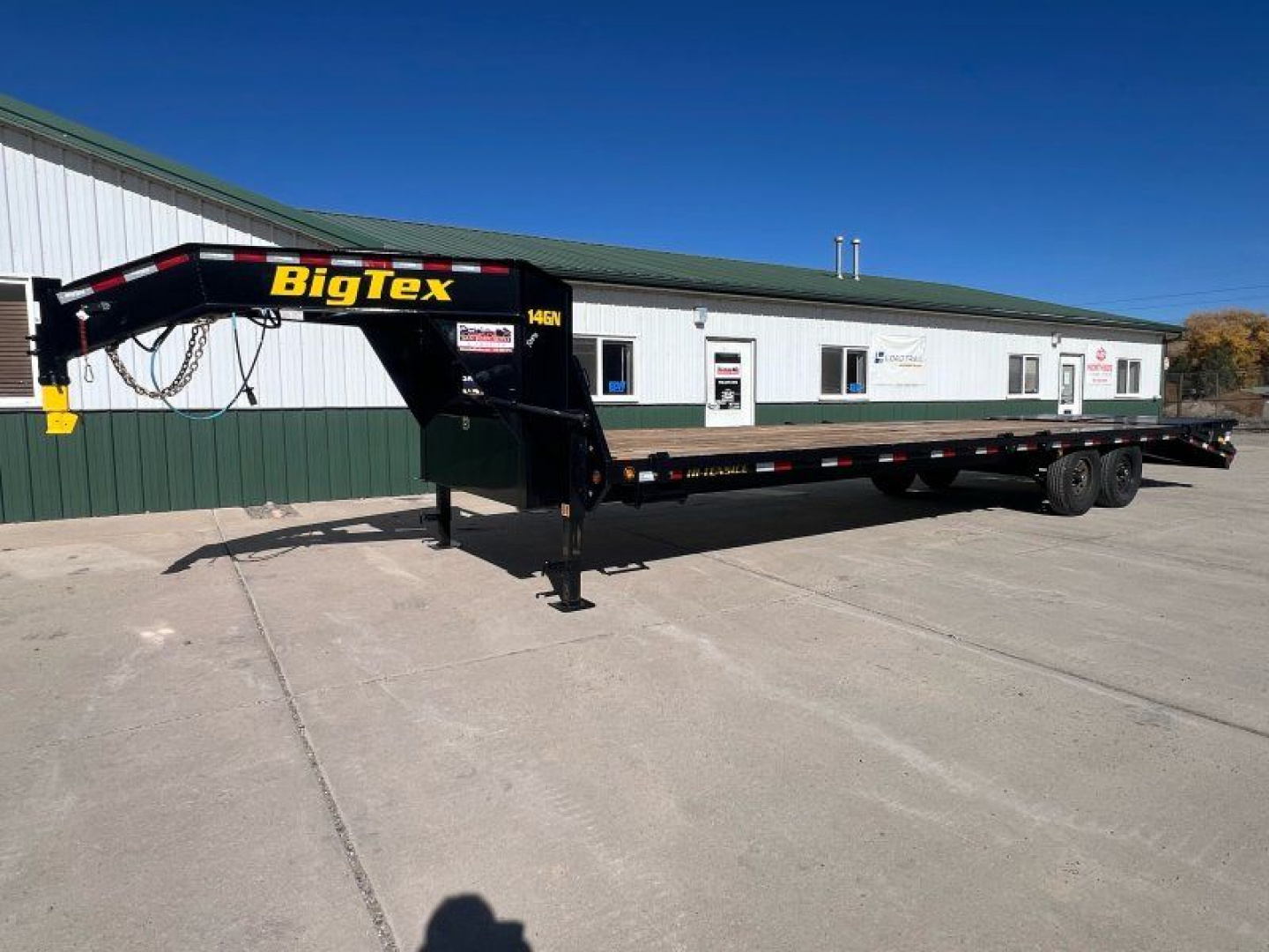 Used 2025 Big Tex Trailers 14GN 102"X30' Gooseneck Bodies