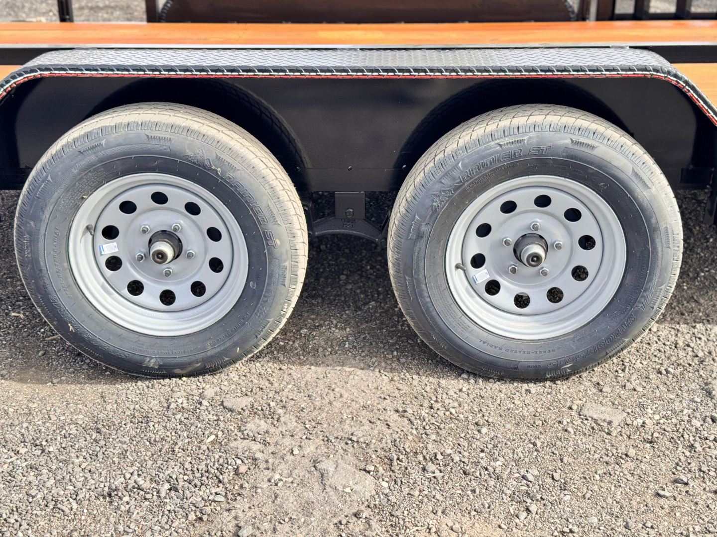 New 2026 Diamond T 7-14 Tandem Axle Ramp Gate Utility W/ ATV Ramps 7K GVWR