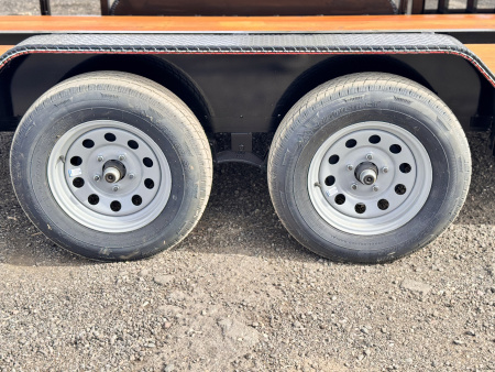 New 2026 Diamond T 7-14 Tandem Axle Ramp Gate Utility W/ ATV Ramps 7K GVWR