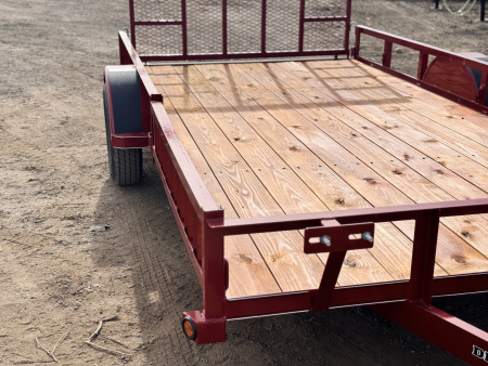 New 2026 Diamond T 7-14 Ramp Gate Utility W/ ATV Ramps 3K GVWR