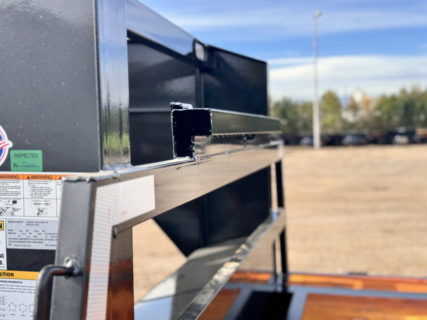 New 2026 Diamond T 8.5-25 Gooseneck Deckover Equipment Hauler 16K GVWR