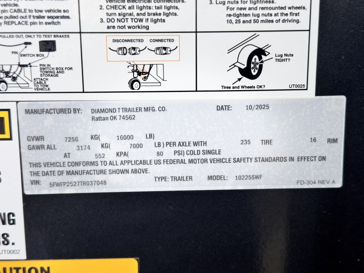 New 2026 Diamond T 8.5-25 Gooseneck Deckover Equipment Hauler 16K GVWR
