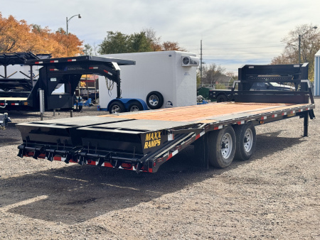 New 2026 Diamond T 8.5-25 Gooseneck Deckover Equipment Hauler 16K GVWR