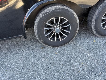 New 2026 H&H Trailers 8'5" x 16' 10K Black Out Left 48" Door Cargo / Enclosed Trailer