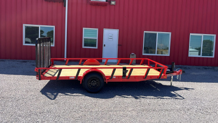 New 2026 RawMaxx 7X14 SINGLE AXLE UTILITY Utility Trailer