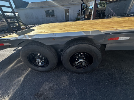 New 2026 Triple Crown Trailers 8X20 14K DECKOVER WOOD DECK -  TO Equipment Trailer