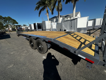 New 2026 Triple Crown Trailers 8X20 14K DECKOVER WOOD DECK -  TO Equipment Trailer