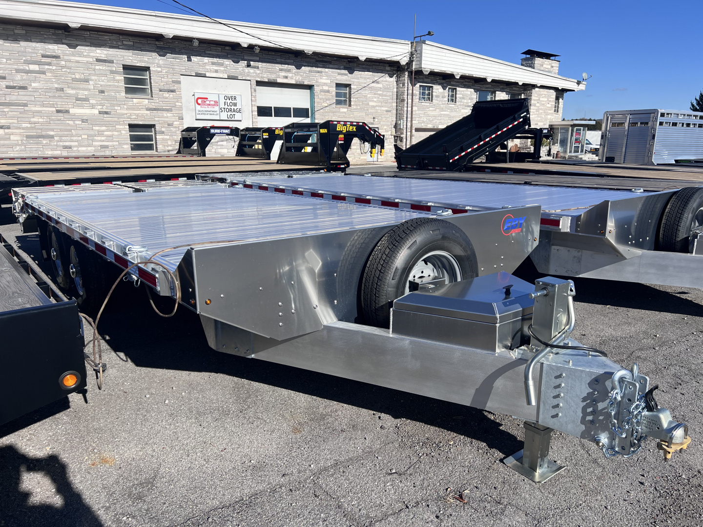New 2025 EBY 8.5X20 14K Deckover Trailer