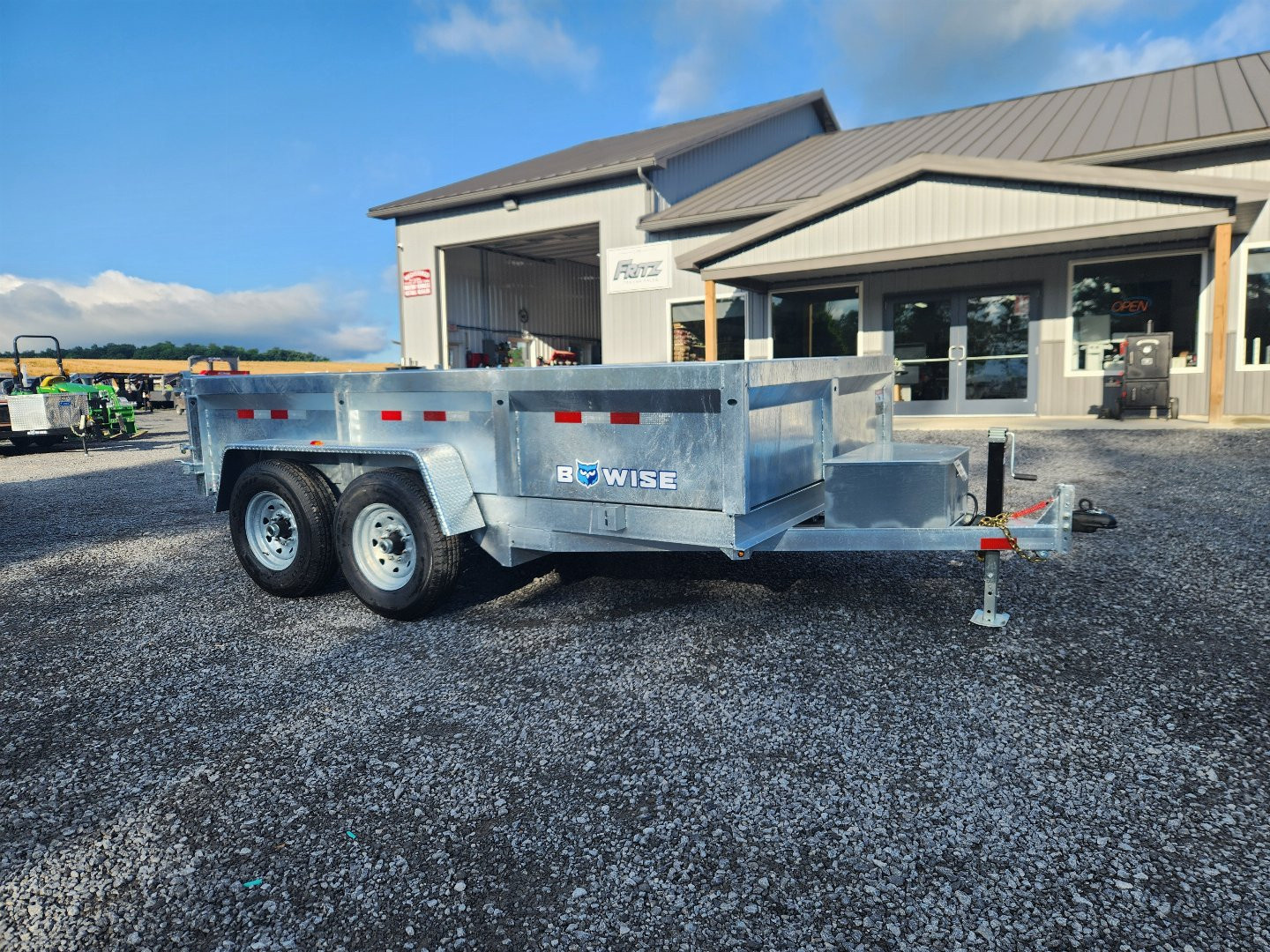 New 2026 BWISE DT12 81.5x12 12K Tandem Axle Dump Trailer
