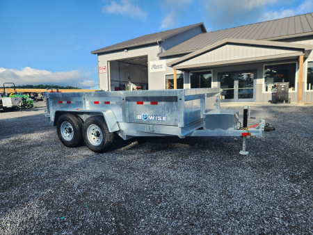New 2026 BWISE DT12 81.5x12 12K Tandem Axle Dump Trailer
